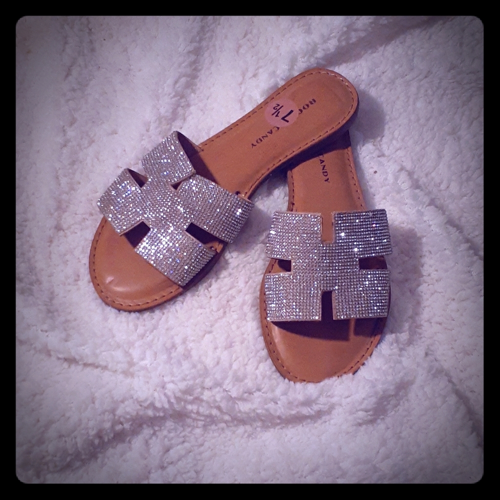 rhinestone slides